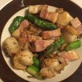 クックHPO151☆'s cooksnap of when they made ホタテとアスパラのオイスター.