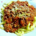 めーにこ's cooksnap of when they made トマト缶で簡単！ミートソースパスタ★.