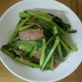 ❤ゆうちゃん❤'s cooksnap of when they made ゴマ油で！小松菜のしゃきっとベーコン炒め.