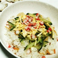 クックU8XZ6O☆'s cooksnap of when they made 五目ちらし寿司ちょい足しver簡単.