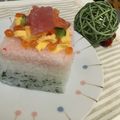 すとーむ・とるーぱー's cooksnap of when they made ひな祭りに♡三色デコちらし寿司.