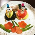 sayoってる's cooksnap of when they made 簡単＆かわいいお雛様ゴハン♪.