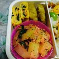 あこ♪あき's cooksnap of when they made １人分♪海苔・ネギ・カニカマの卵焼き.