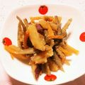 うさうさまろん's cooksnap of when they made 秘密の根菜きんぴら.