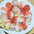 こたさす's cooksnap of when they made まんまる可愛い♡手まり寿司♪.