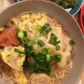 kanakoooy's cooksnap of when they made 簡単ヘルシー！キノコの卵とじにゅう麺♪.