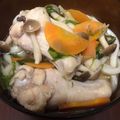 大王イカ's cooksnap of when they made 手羽元で美味スープ♡具だくさんおうどん.