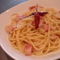 すくらんぷしゃす's cooksnap of when they made ベーコンペペロンチーノ.