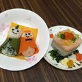 クックY26G7N☆'s cooksnap of when they made アレルギーっこのひなまつりプレート.