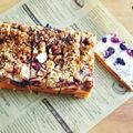 kukka_'s cooksnap of when they made 糖質制限☆クランブルベリーチーズケーキ.