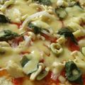 Cookingmam's cooksnap of when they made 簡単ナンでピザ生地＊大急ぎＶｒ．.