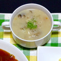reichoco01's cooksnap of when they made 簡単♪家族絶賛♡きのこのクリームスープ.