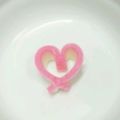 〜お鶴〜's cooksnap of when they made かまぼこ で可愛く ハ—トの飾り切り.
