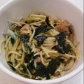 0314かおち's cooksnap of when they made 離乳完了期 しらすと小松菜の和風パスタ.