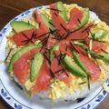 マルかーさん's cooksnap of when they made ケーキすし.