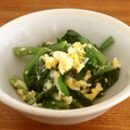 おはなすき's cooksnap of when they made ほうれん草のたまご炒め.