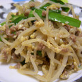 tanamisa's cooksnap of when they made もやしと卵の炒め物.