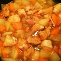 ayatake23's cooksnap of when they made 鶏肉と焼き大根のてりてり.