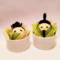 クックJX2NTR☆'s cooksnap of when they made ベジタブルサンデー*ひな祭りバージョン*.