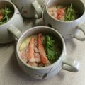 この花's cooksnap of when they made 敬老の日✿かに缶で簡単！茶碗蒸し✿.