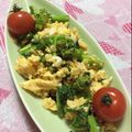 ★ほのどんママ★'s cooksnap of when they made 菜の花の卵炒め.
