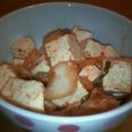 トラ奈's cooksnap of when they made 簡単おつまみ♪キムチ豆腐.
