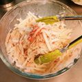 tomocyos's cooksnap of when they made パクパク大根サラダ.