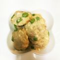 あうんひめ's cooksnap of when they made 海老と枝豆の団子～くずあんかけ.