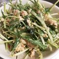 うしさお's cooksnap of when they made 3ステップで完成！水菜のツナマヨサラダ。.