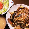 まーげ's cooksnap of when they made ダイエット納豆と豆腐のお好み焼き.