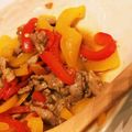みーたんす's cooksnap of when they made 鶏肉とパプリカのオイスターソース炒め.