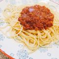 _spicaaa_'s cooksnap of when they made 簡単で本格★パスタのボロネーゼ.