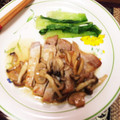 やまびこwa's cooksnap of when they made ポークソテー＊きのこのアヒージョソース.