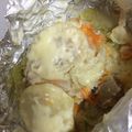 むこここ's cooksnap of when they made 魚嫌いサンもOK⁈鮭ホイルマヨチーズ焼き.