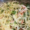きょろ222's cooksnap of when they made カニカマと大根マヨサラダ.