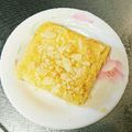 レンコンママ's cooksnap of when they made 焼きっぱなし☆スクエアホットケーキ.