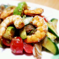 Aloha☆★'s cooksnap of when they made エビとアボガドのマリネ風サラダ.
