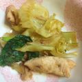 あろま花子's cooksnap of when they made 鶏肉とキャベツの味噌炒め.