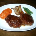 プリンちゃんのファン's cooksnap of when they made 簡単☆最後に煮込むハンバーグ.