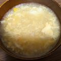 nexeko's cooksnap of when they made たまごとコーンのコンソメスープ♪.
