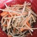 ShinobiK's cooksnap of when they made ＊ルクエdeごぼうサラダ＊.