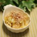 ぽっぽぺぺ's cooksnap of when they made レンジで簡単＊白菜のごまポン和え.