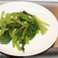 lee0807's cooksnap of when they made 野菜嫌いな旦那も（笑）小松菜ごま油炒め.