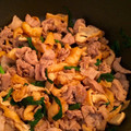 mkrn53's cooksnap of when they made 油揚げと豚肉の甘辛炒め.