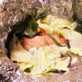 ぷニクキュー's cooksnap of when they made ♡定番♡しゃけのホイル蒸し.