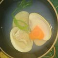 かぴた～ん's cooksnap of when they made はまぐりのお吸い物.