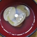 daikanon's cooksnap of when they made ひなまつりに・ハマグリのお吸い物.