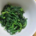 daikanon's cooksnap of when they made 春菊のごま和え.