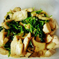 Ｒ1984Ｎ's cooksnap of when they made 鶏ささみと豆苗のにんにく塩炒め.