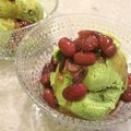 nikokane's cooksnap of when they made ＊抹茶オレオのアイスクリーム＊.